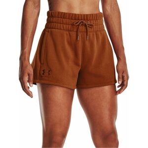 Under Armour Women's UA Playback Fleece Shorts Size M High Waisted Drawstring